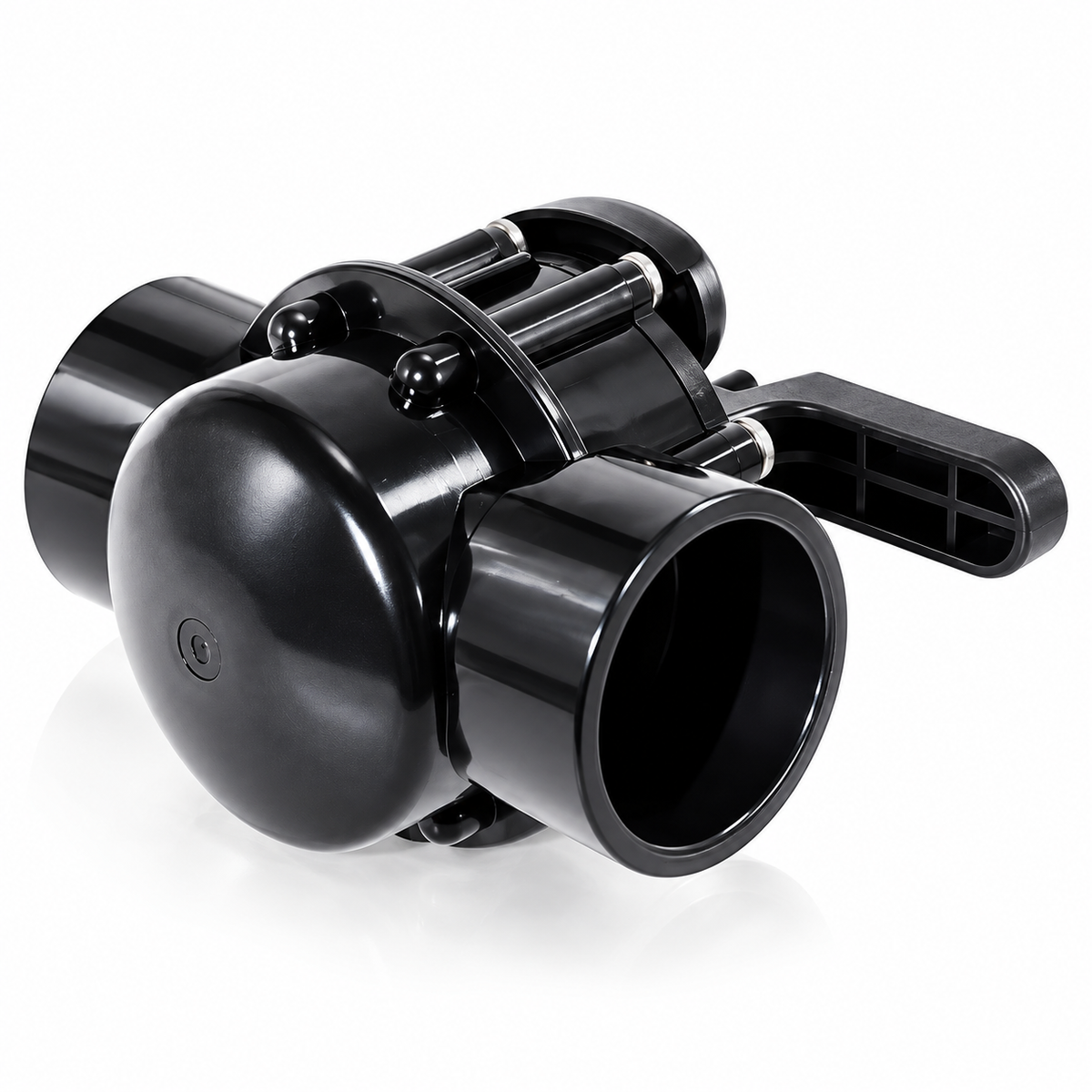 Rear view of 2 x 2.5 inch 2-way pool valve compatible with Pentair 263029