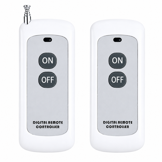 Digital remote control for pool lighting systems and spa blowers