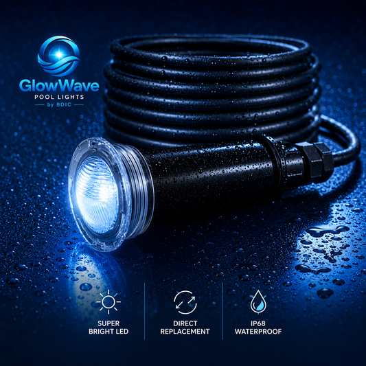 Glowwave LED Pool Light – Compatible with Pentair GloBrite® & MicroBrite®